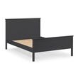 Maine Black Panel 3ft Single Bed